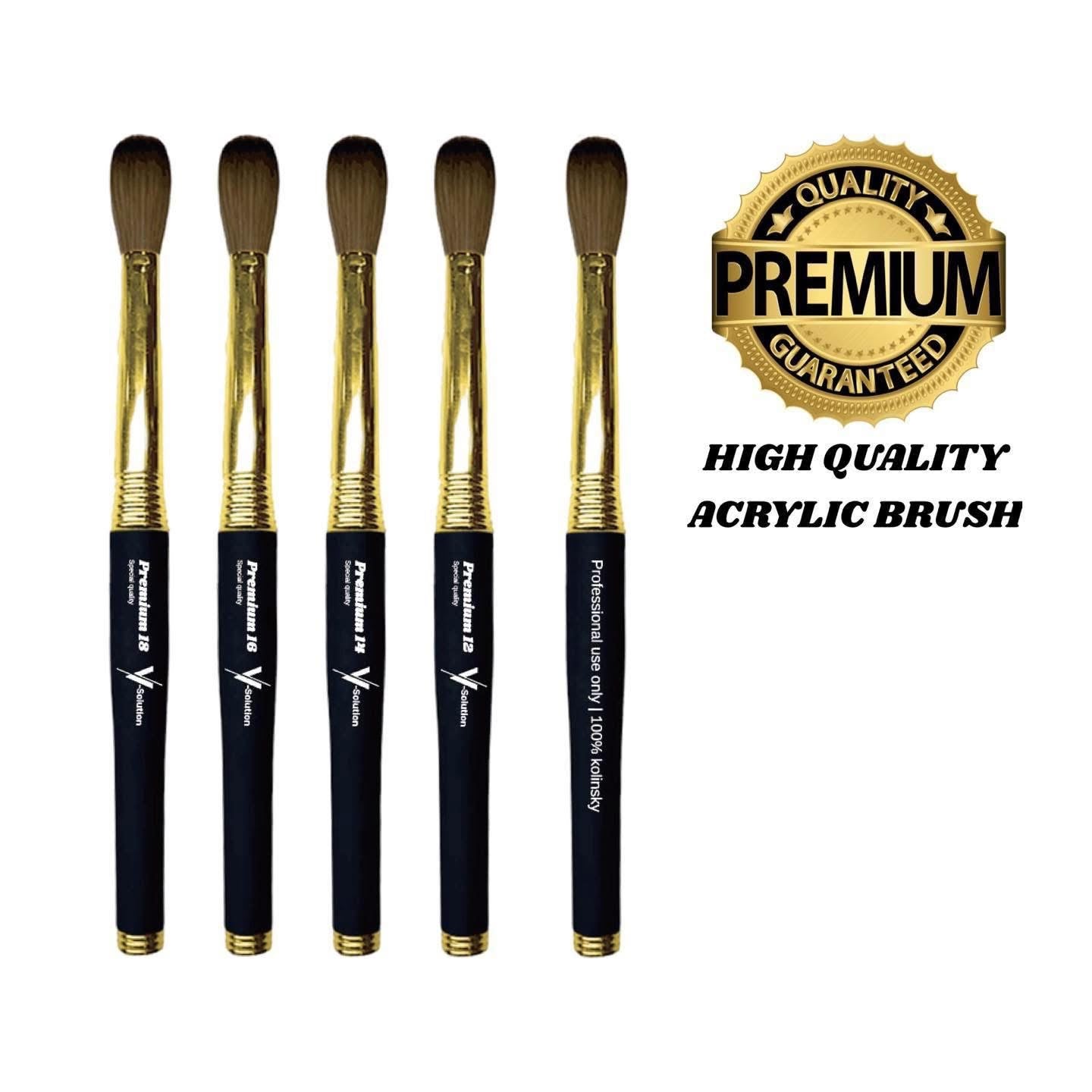 LUX Acrylic brush 100% Kolinsky | HIGH QUALITY