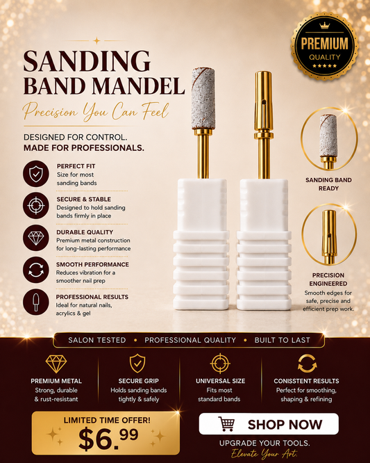 Sanding band Mandel - mini
