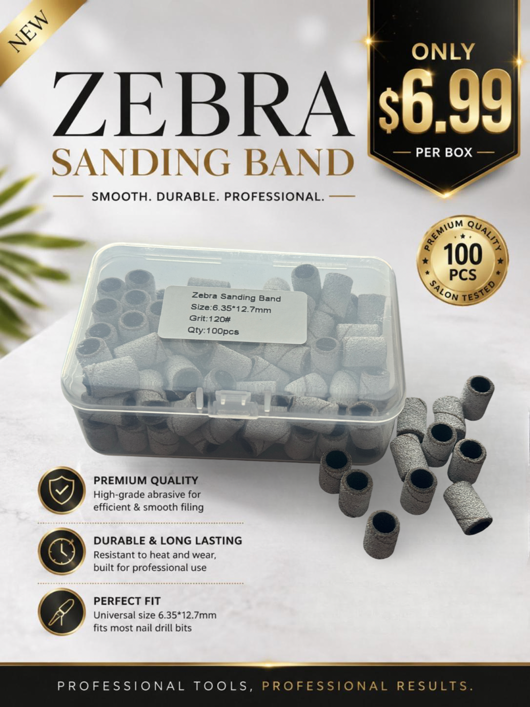 Zebra sanding band Grit 120