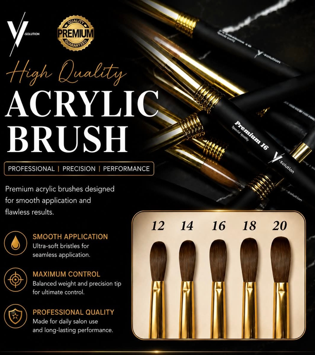 Acrylic brush